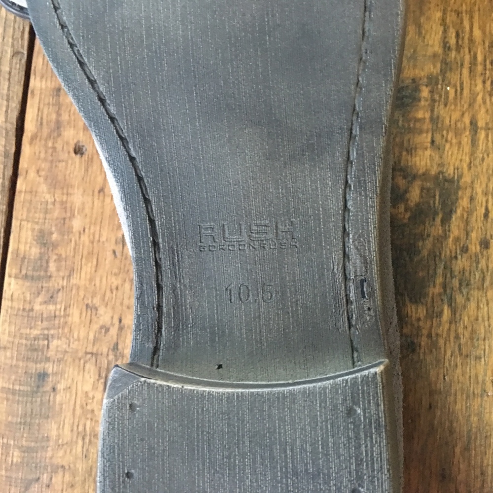 DONATED!  Gordon Rush Suede Oxfords 10.5! NEW! - Picture 6 of 8
